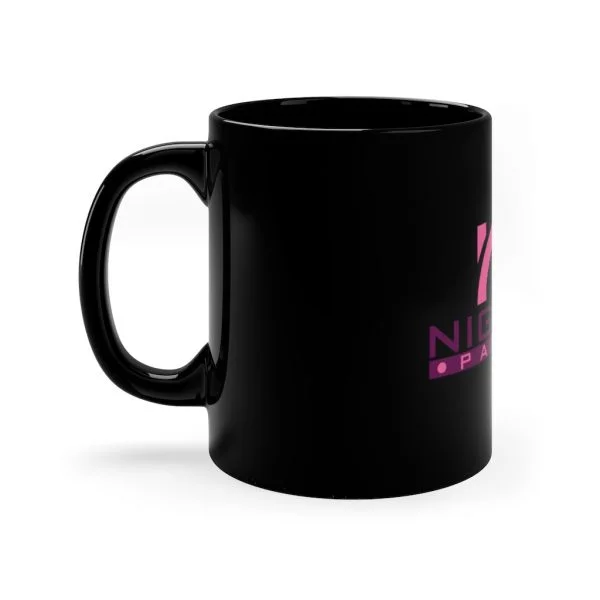 11oz Black Mug - Image 2